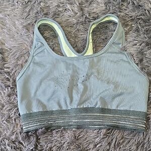 Women's Green  Sports Bra Nike